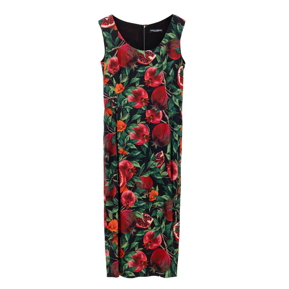 Dolce & Gabbana Bicolor Viskose Lang