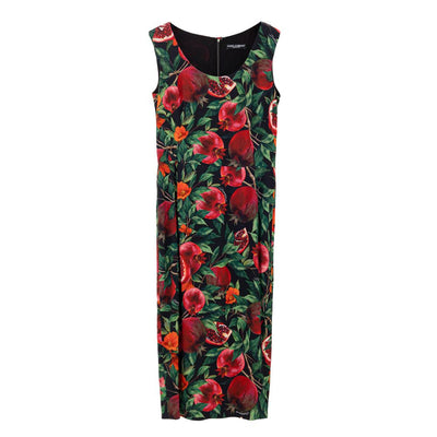 Dolce & Gabbana Bicolor Viskose Lang