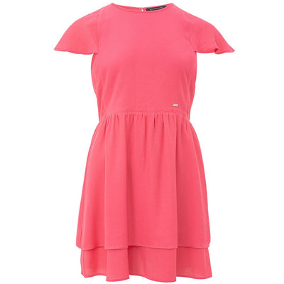 Armani Exchange Fuchsia Viskose kurz