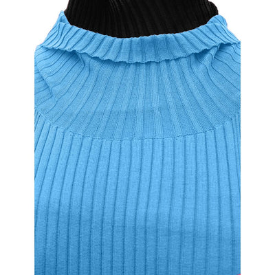 Bottega Veneta Blau Baumwolle Lang