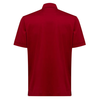 Canali Rotes Baumwollhemd