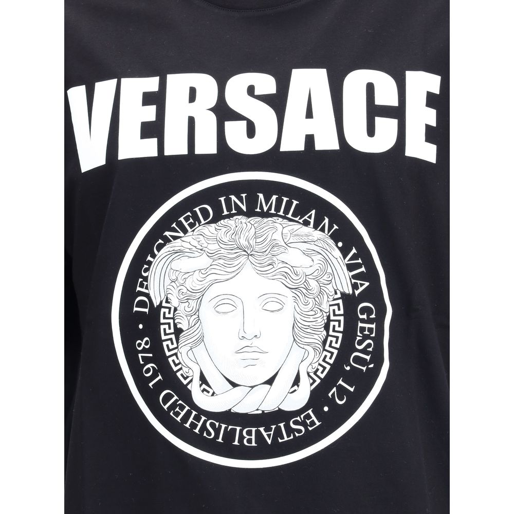 Versace T-Shirt mit ikonischem Medusa-Kopf