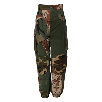 Dolce & Gabbana Mehrfarbige Camouflage Cargo-Hose