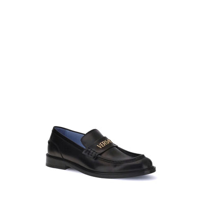 Versace Leder-Halbschuhe