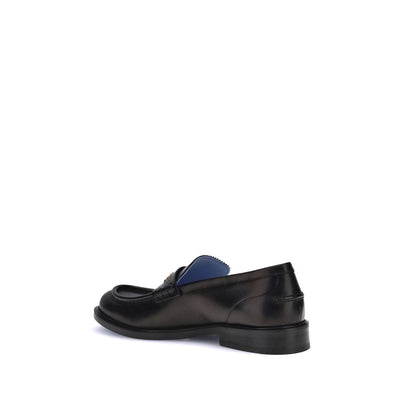 Versace Leder-Halbschuhe