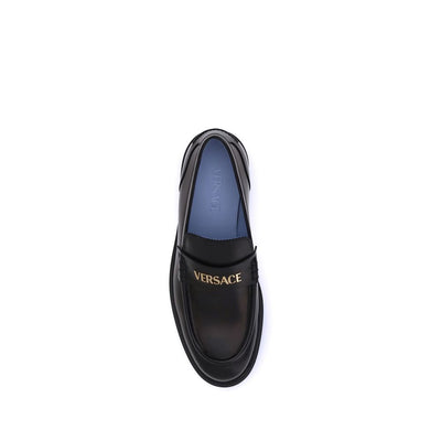 Versace Leder-Halbschuhe