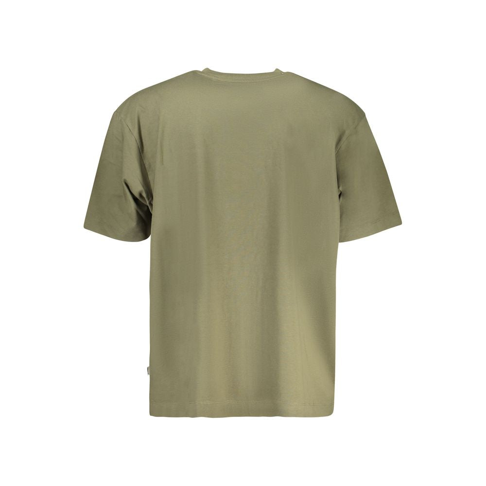 Guess Jeans Grünes Baumwolle Männer T-Shirt