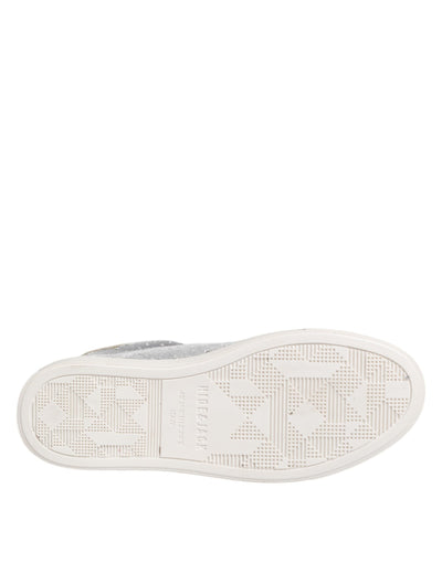 HIDE & JACK Graue Wildleder Schnürschuhe Schuhe