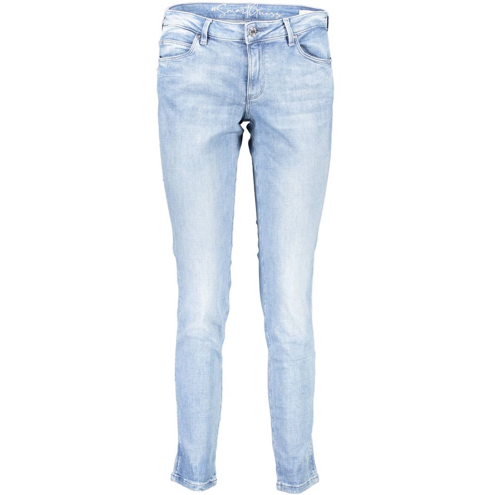 Guess Jeans Blaue Baumwolljeans &amp