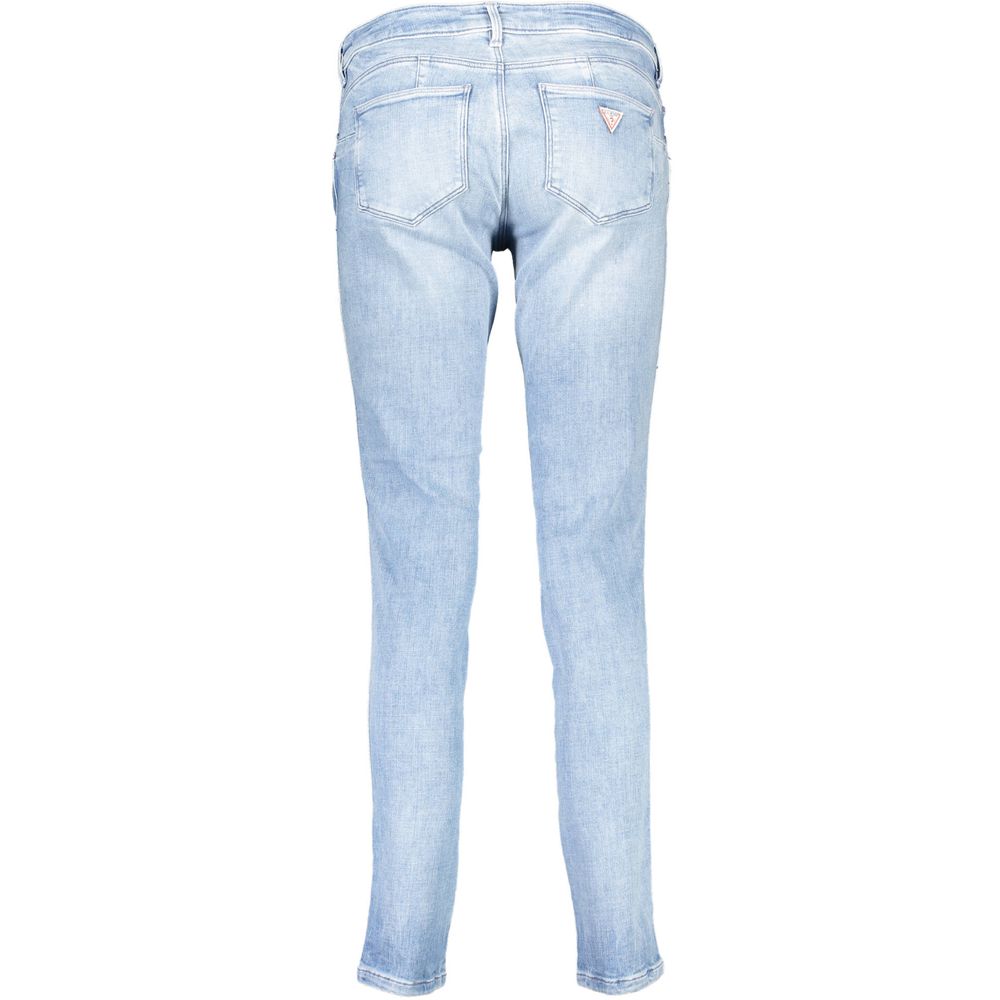 Guess Jeans Blaue Baumwolljeans &amp
