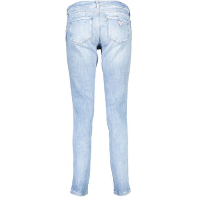 Guess Jeans Blaue Baumwolljeans &amp