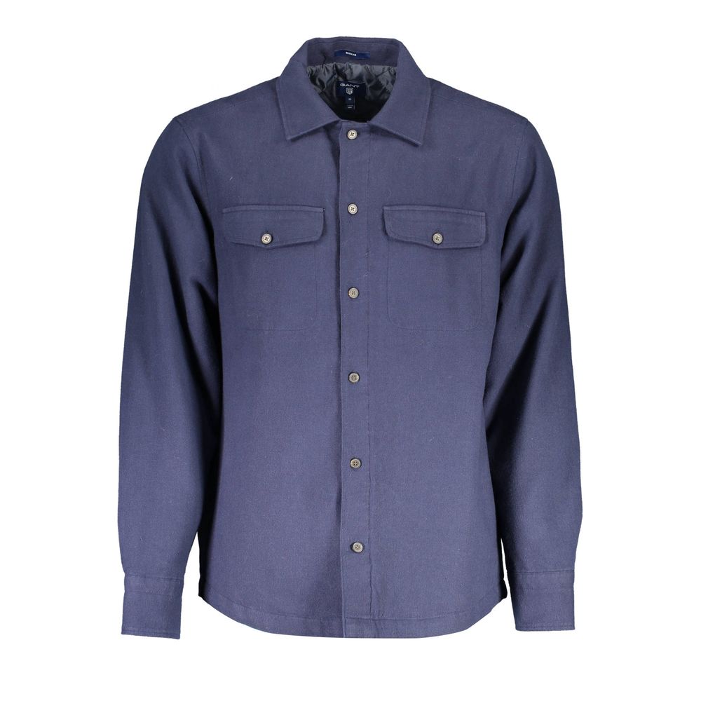 Gant Blaues Baumwollhemd