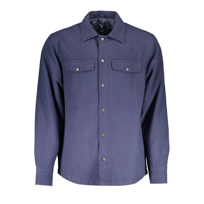 Gant Blaues Baumwollhemd