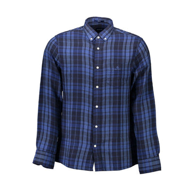 Gant Blaues Baumwollhemd