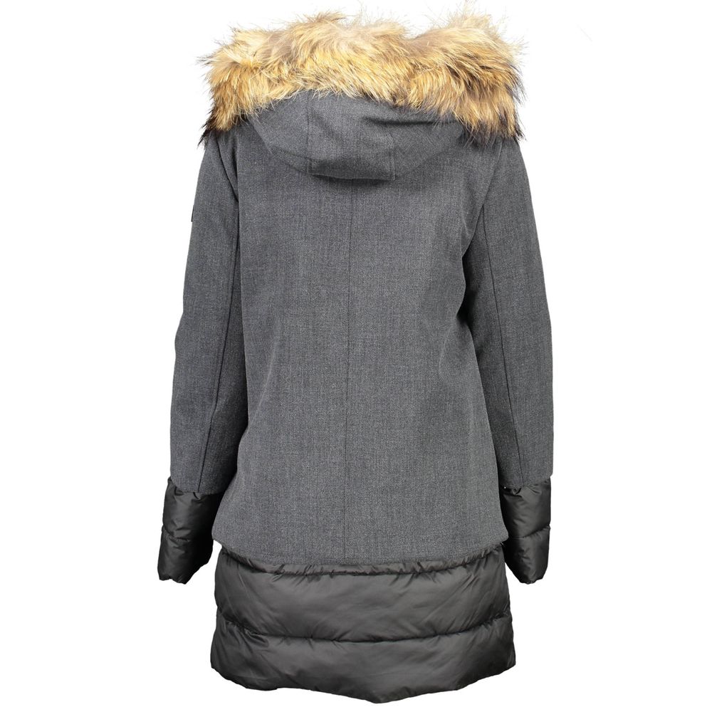 Yes Zee Graue Polyester-Jacken &amp