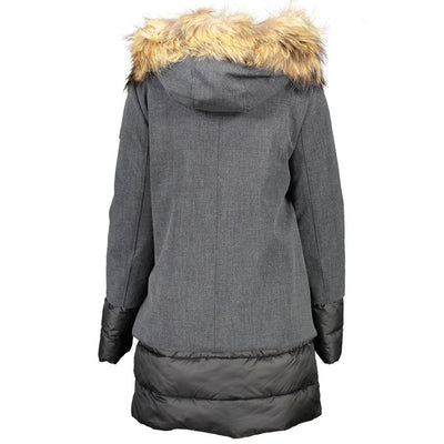 Yes Zee Graue Polyester-Jacken &amp