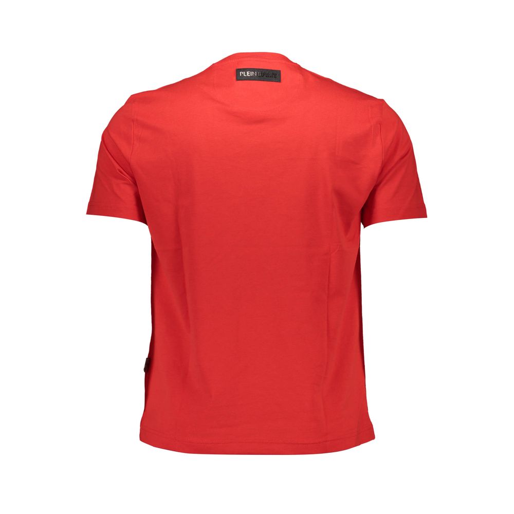 Plein Sport T-Shirt aus roter Baumwolle