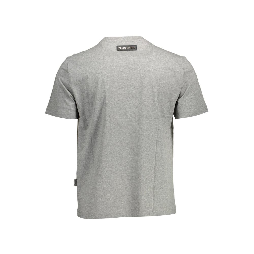 Plein Sport T-Shirt aus grauer Baumwolle