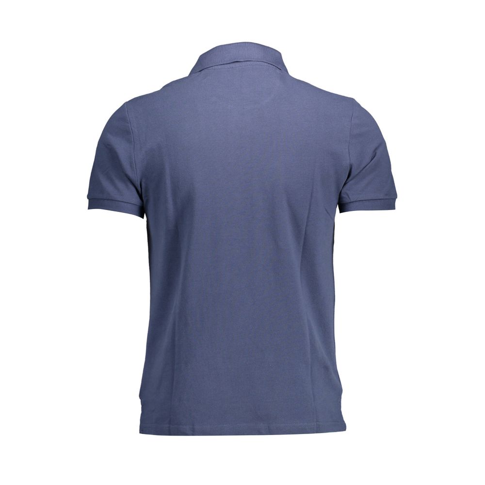 North Sails Blaues Baumwoll-Poloshirt