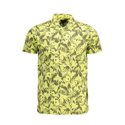 Gant Gelbes Baumwoll-Poloshirt
