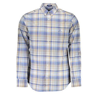 Gant Blaues Baumwollhemd
