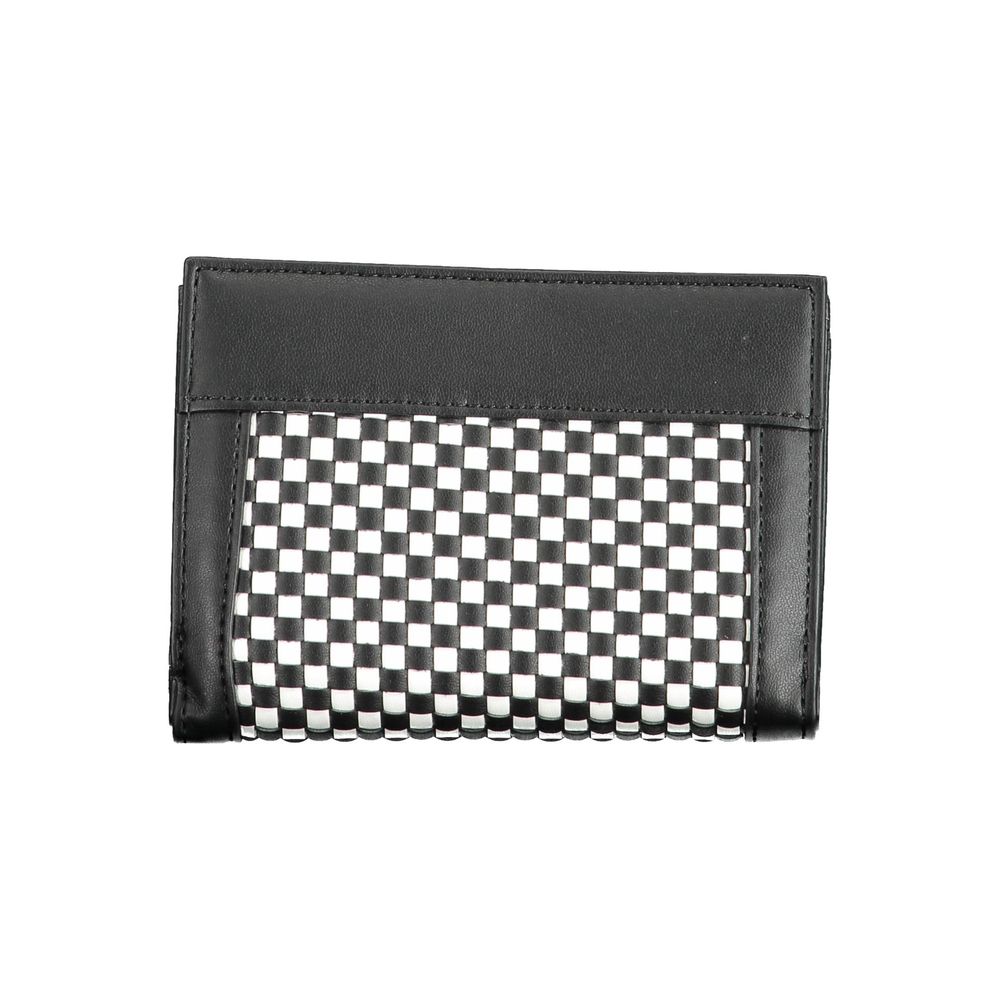 Guess Jeans Schwarzes Portemonnaie aus Polyethylen