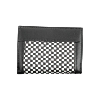 Guess Jeans Schwarzes Portemonnaie aus Polyethylen