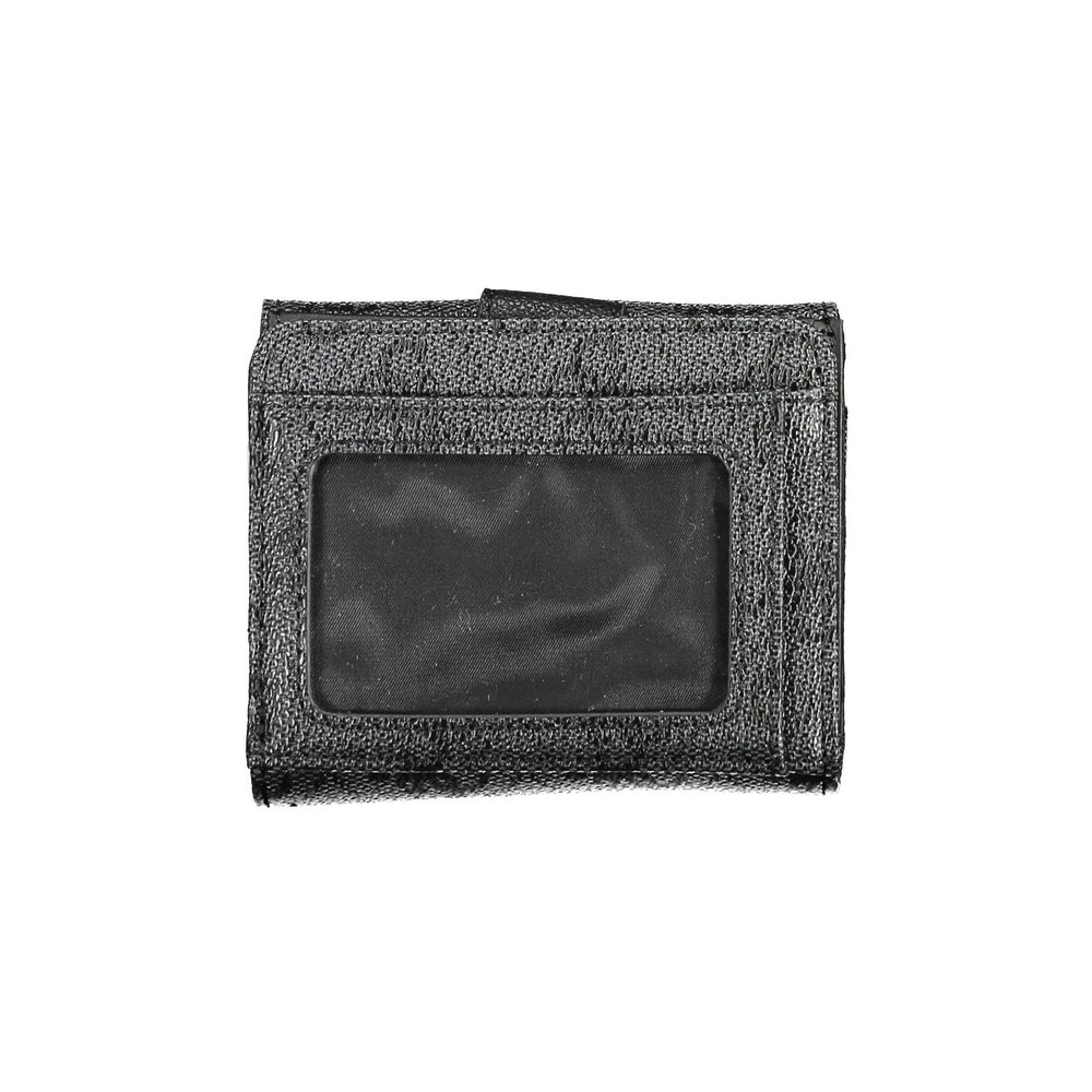 Guess Jeans Schwarzes Portemonnaie aus Polyethylen