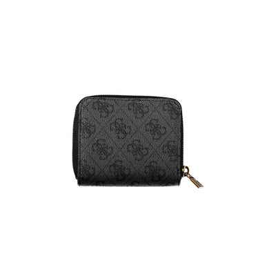 Guess Jeans Schwarzes Portemonnaie aus Polyethylen
