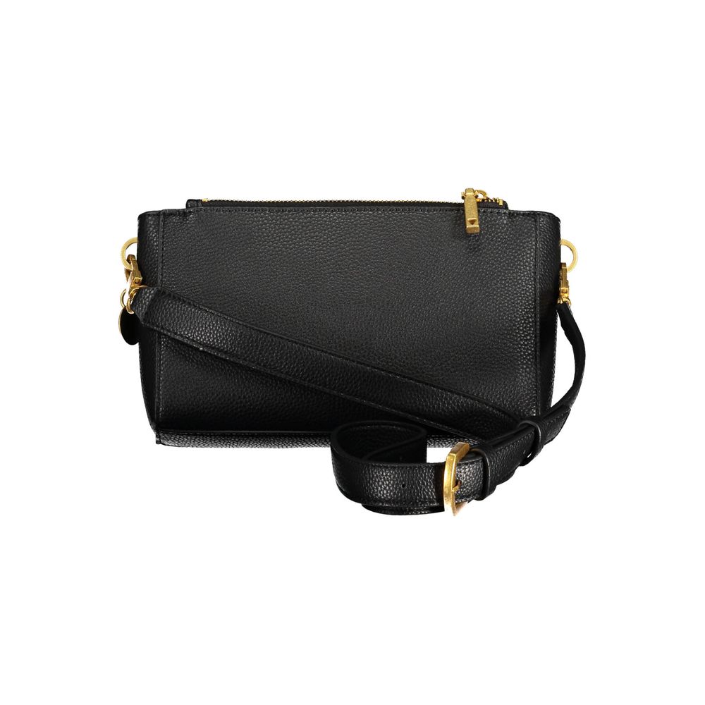 Guess Jeans Schwarze Polyethylen-Handtasche