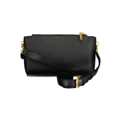 Guess Jeans Schwarze Polyethylen-Handtasche