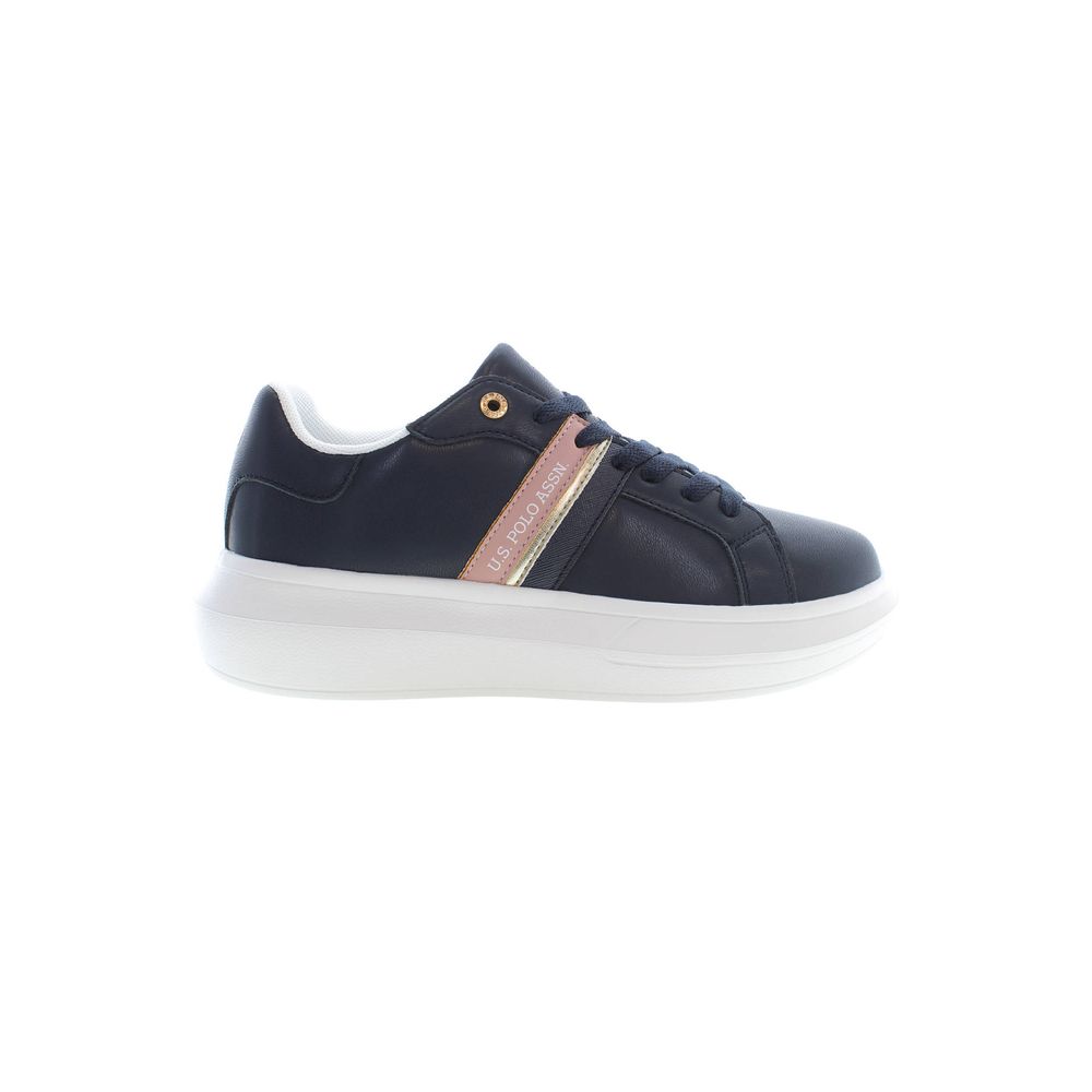 U.S. POLO ASSN. Blauer Polyester Sneaker