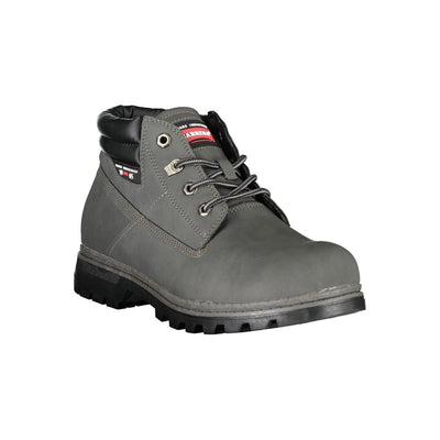 Carrera Grauer Polyester-Stiefel