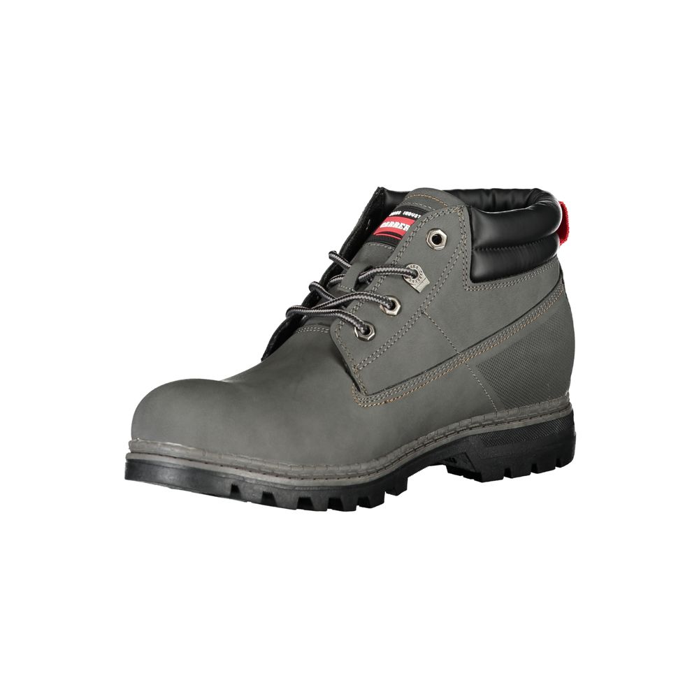 Carrera Grauer Polyester-Stiefel