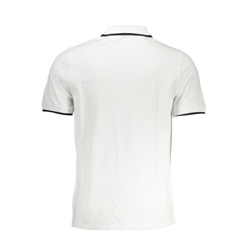 K-WAY Weißes Baumwoll-Poloshirt