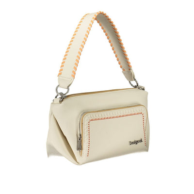Desigual Handtasche aus weißem Polyethylen