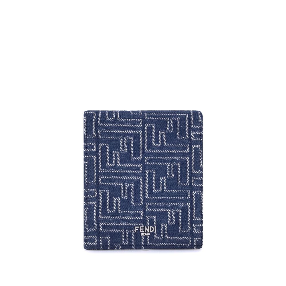 Fendi Denim Brieftasche
