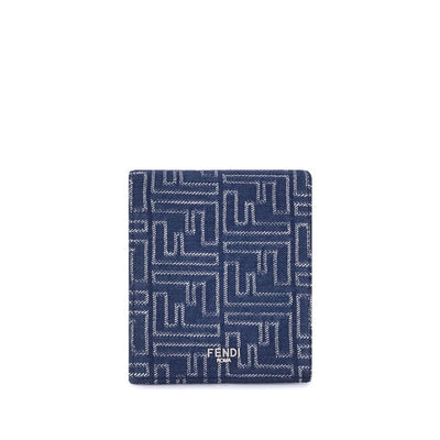 Fendi Denim Brieftasche