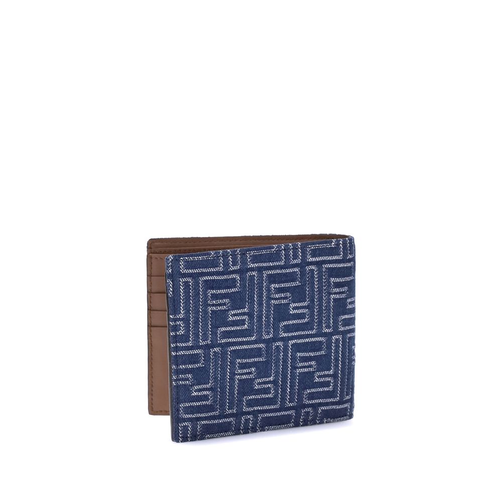 Fendi Denim Brieftasche