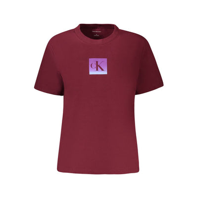 Calvin Klein Rote Baumwoll-Oberteile &amp