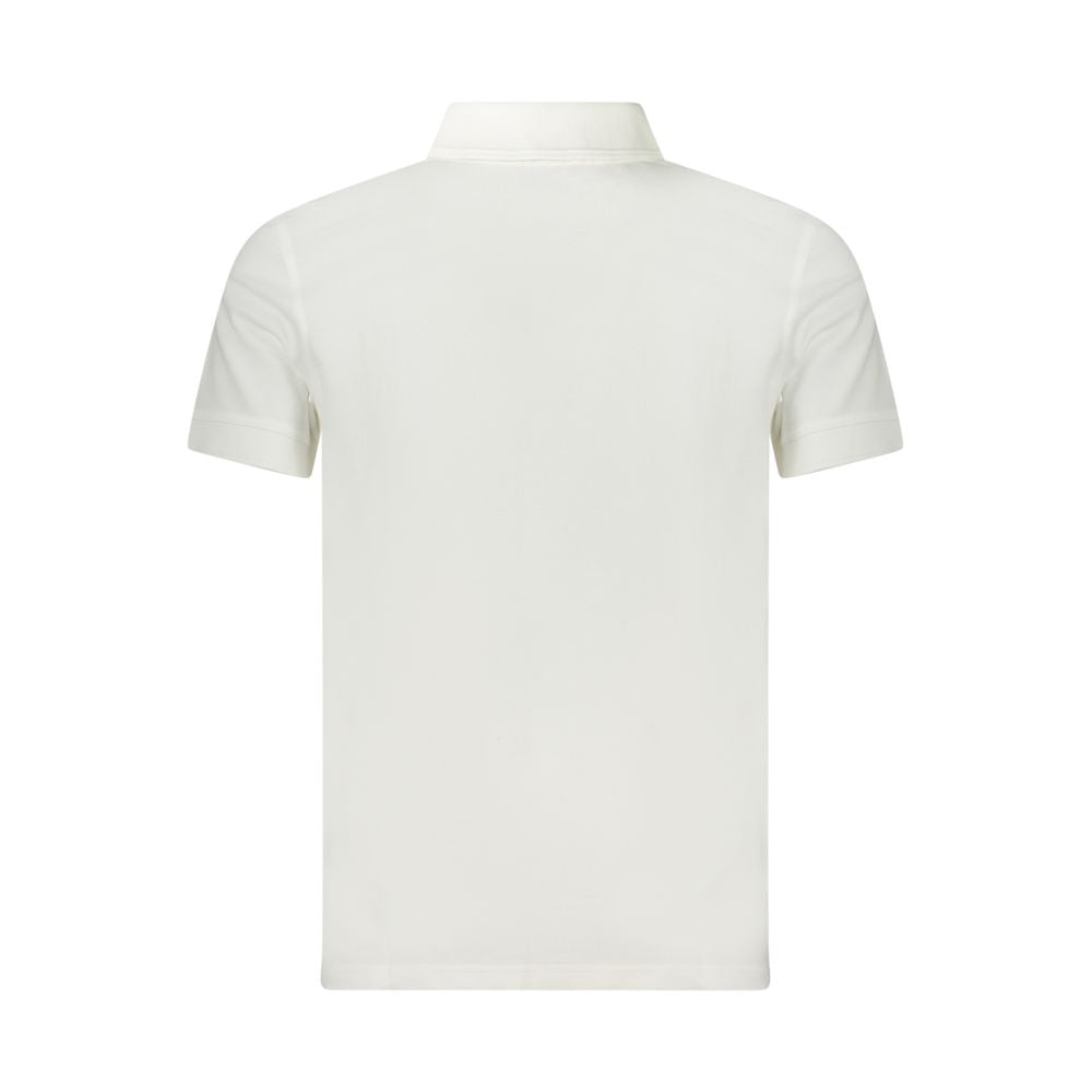Hugo Boss Weißes Baumwoll-Poloshirt