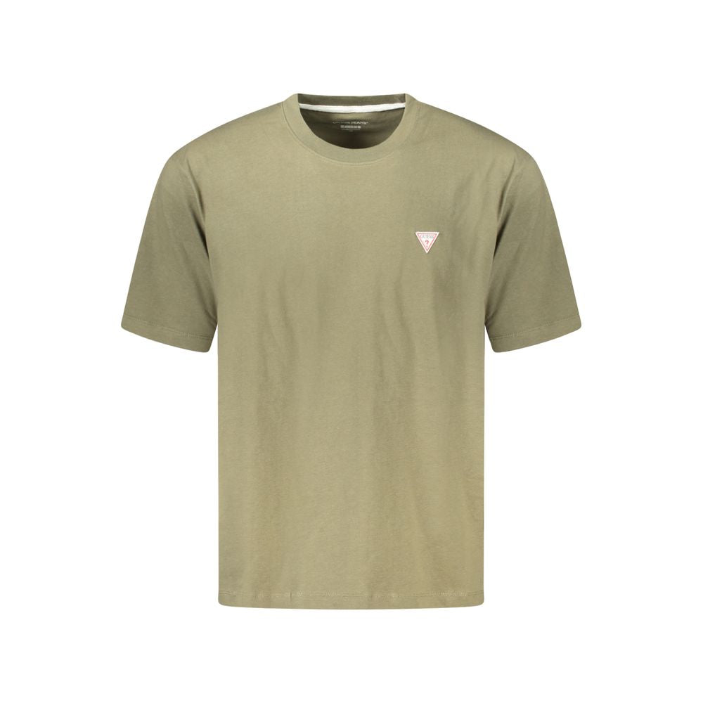Guess Jeans T-Shirt aus grüner Baumwolle