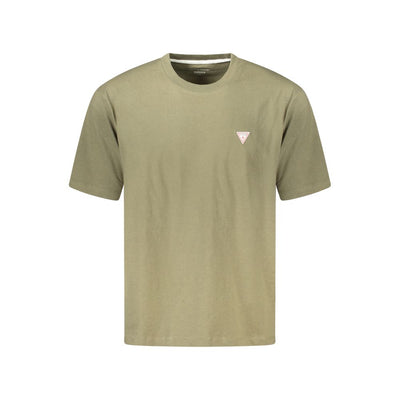 Guess Jeans T-Shirt aus grüner Baumwolle