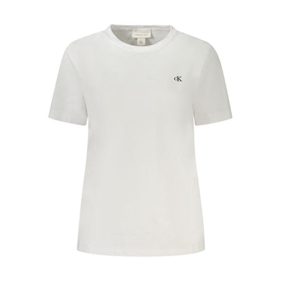Calvin Klein Weiße Baumwoll-Oberteile &amp