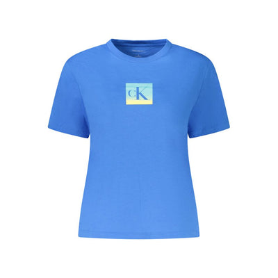 Calvin Klein Blaue Baumwoll-Oberteile &amp