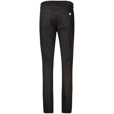 Guess Jeans Schwarze Baumwolljeans &amp