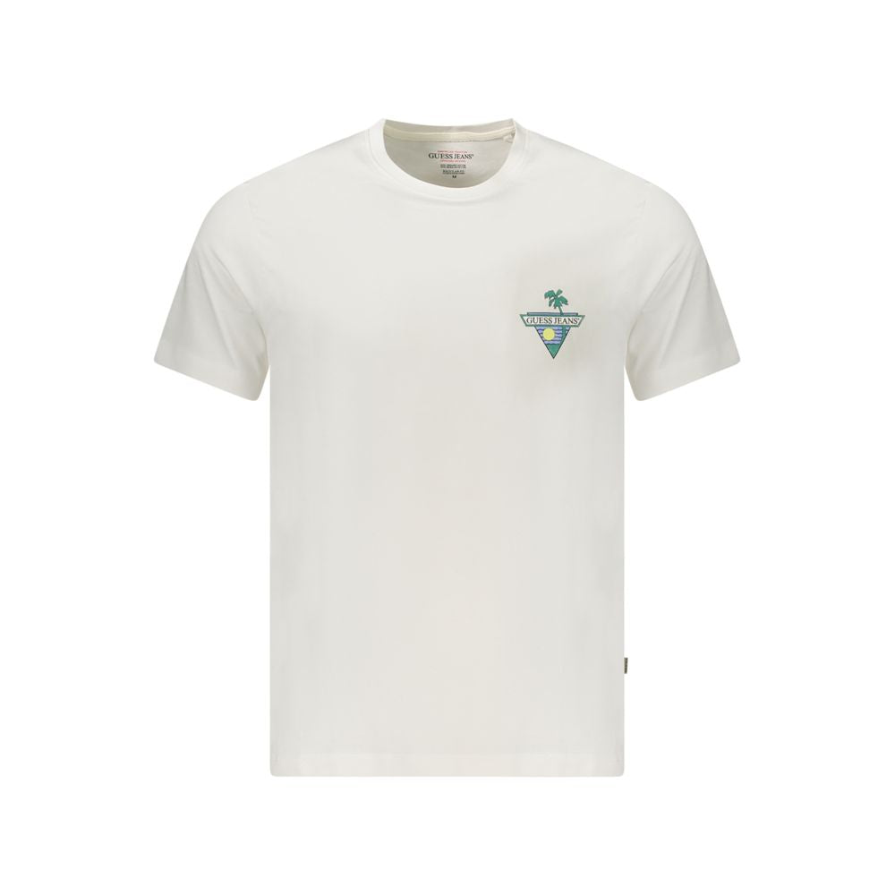 Guess Jeans T-Shirt aus weißer Baumwolle