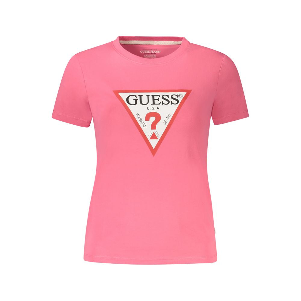 Guess Jeans Rosa Baumwolloberteile &amp