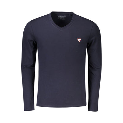 Guess Jeans T-Shirt aus blauer Baumwolle