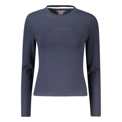 Guess Jeans Blaue Baumwoll-Oberteile &amp